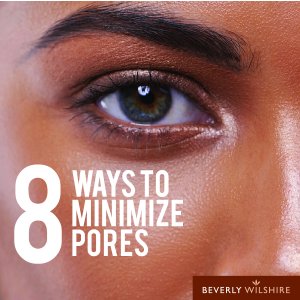 What are the best ways to get rid of large pores?